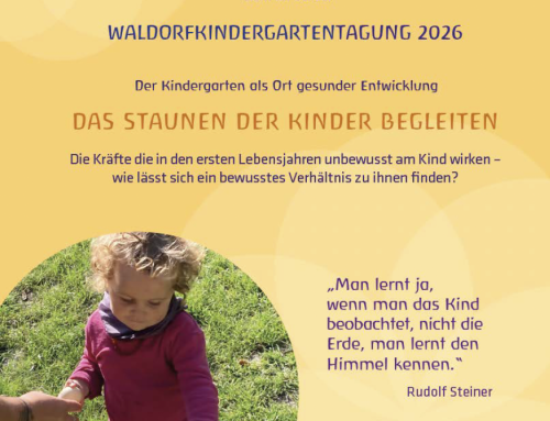 Tagung 100 Jahre Waldorf-Kindergarten
