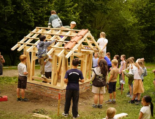 Hausbauepoche der 3. Klasse: Mit den eigenen Händen etwas Bleibendes schaffen